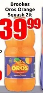 Three Star Cash and Carry Brookes Oros Orange Squash offer