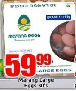 Three Star Cash and Carry Marang Large Eggs offer