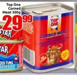 Three Star Cash and Carry Top One Corned Meat offer