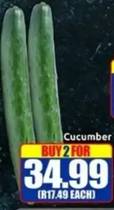 Three Star Cash and Carry Cucumber offer