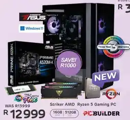 Computer Mania PCBuilder Striker AMD Ryzen 5 Gaming PC offer