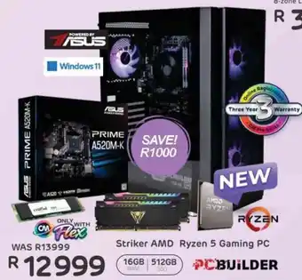 Computer Mania PCBuilder Striker AMD Ryzen 5 Gaming PC offer
