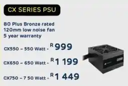 Computer Mania Corsair CX Series Power Supply offer