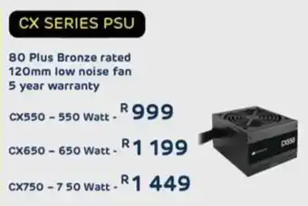 Computer Mania Corsair CX Series Power Supply offer