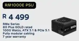 Computer Mania Corsair RM1000E Power Supply offer