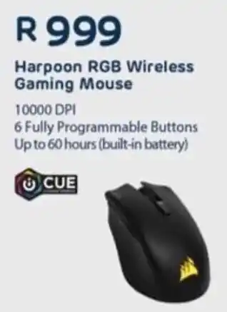 Computer Mania Corsair Harpoon RGB Wireless Gaming Mouse offer