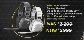 Computer Mania Corsair HS80 Max Wireless Gaming Headset offer