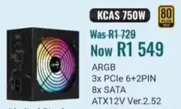 Computer Mania Aerocool KCAS 750W Power Supply offer