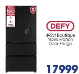 Hirsch's Defy 492lt boutique noire french door fridge offer