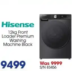 Hirsch's Hisense 12kg Front Loader Premium offer