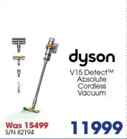 Hirsch's Dyson v15 detect™ offer