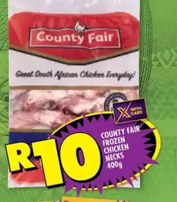 Shoprite County fair frozen chicken necks offer