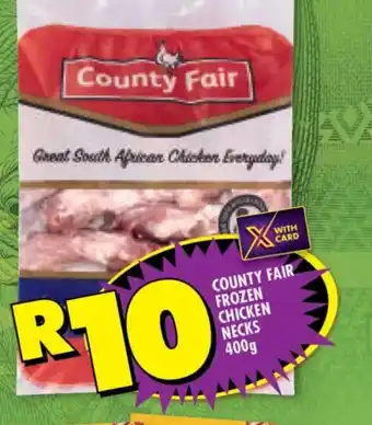Shoprite County fair frozen chicken necks offer