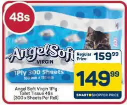 Pick n Pay Hypermarket Angel Soft Virgin 1Ply Toilet Tissue 48s offer