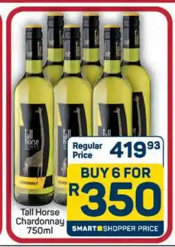 Pick n Pay Hypermarket Tall Horse Chardonnay 750ml offer