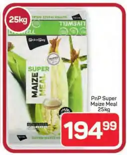 Pick n Pay Hypermarket PnP Super Maize Meal 25kg offer