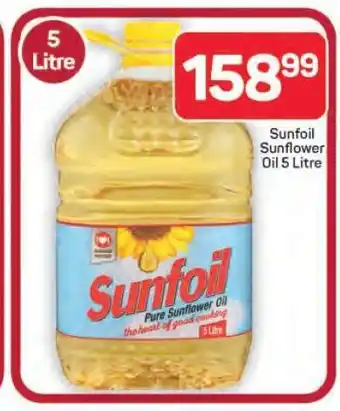 Pick n Pay Hypermarket Sunfoil Sunflower Oil 5 Litre offer