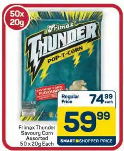 Pick n Pay Hypermarket Frimax Thunder Savoury Corn Assorted offer