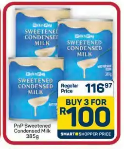 Pick n Pay Hypermarket PnP Sweetened Condensed Milk 385g offer
