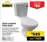 Builders Warehouse Builders Close-Coupled Toilet Suite 850018478 offer