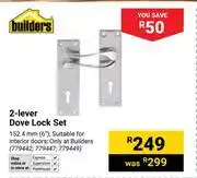 Builders Warehouse Builders 2-Lever Dove Lock Set 779442, 779447, 779449 offer
