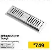 Builders Warehouse Gio 250mm Shower Trough (Stainless Steel) 489477 offer