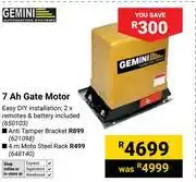 Builders Warehouse Gemini 7 Ah Gate Motor 650103 offer