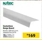 Builders Warehouse Nutec Socketless Barge Board 80mm x 200mm x 3m 3479 offer