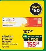 Dis-Chem Efferflu C Immune Booster 20 Effervescent Tablets-For 2 offer