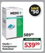 Dis-Chem Medic+ Compressor Nebulizer offer
