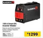 Builders Warehouse Blacksmith 130A Smart DC Inverter Welder 850004912 offer