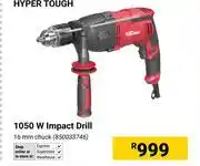 Builders Warehouse Hyper Tough 1050W Impact Drill (16mm Chuck) 850033746 offer