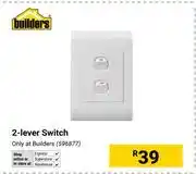 Builders Warehouse Builders 2-Lever Switch 596877 offer