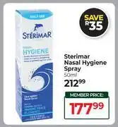 Dis-Chem Sterimar Nasal Hygiene Spray-50ml offer