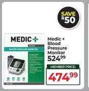Dis-Chem Medic+ Blood Pressure Monitor offer