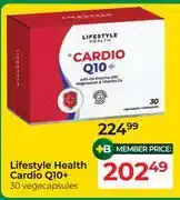 Dis-Chem Lifestyle Health Cardio Q10+ 30 Vegecapsules offer