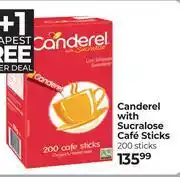 Dis-Chem Canderel With Sucralose Cafe Sticks 200 Sticks offer