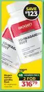 Dis-Chem Biogen Ashwagandha Root 60 Vegetarian Capsules-For 2 offer