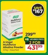 Dis-Chem A.Vogel Multiforce Alkaline Powder Assorted-For 2 x 225g offer