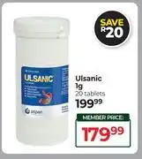 Dis-Chem Ulsanic 1g 20 Tablets offer
