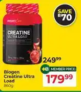 Dis-Chem Biogen Creatine Ultra Load-860g offer