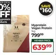 Dis-Chem My Protein Vegan Protein-1Kg offer