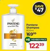 Dis-Chem Pantene Shampoo-800ml offer