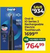 Dis-Chem Oral-B io Series 2 Rechargeable Electric Toothbrush offer