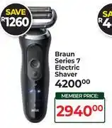 Dis-Chem Braun Series 7 Electric Shaver offer