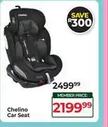 Dis-Chem Chelino Car Seat offer