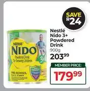Dis-Chem Nestle Nido 3+ Powdered Drink-900g offer