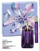 Dis-Chem Mugler Alien Gift Set EDP 60ml Plus Travel Spray EDP 10ml-Per Set offer