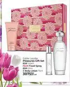 Dis-Chem Estee Lauder Pleasures Gift Set EDP 100ml Plus Travel Spray EDP 10ml & Body Lotion 75ml-Per Set offer