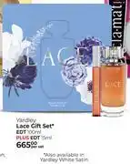 Dis-Chem Yardley Lace Gift Set EDT 100ml Plus EDT 15ml offer